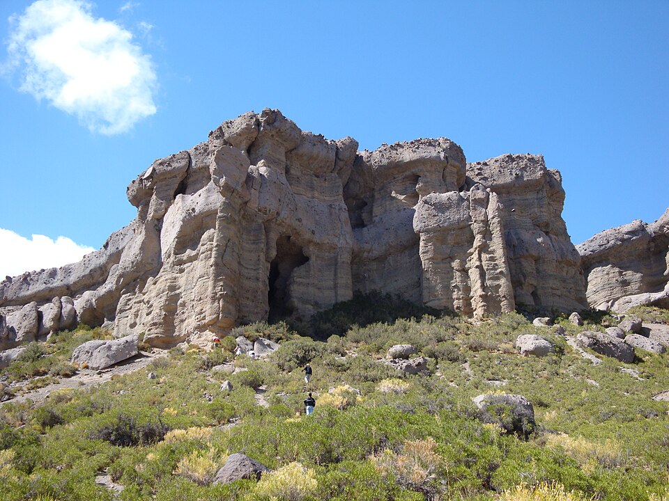 Formaciones rocosas de los Castillos de Pincheira, Malargüe